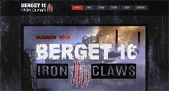 Desktop Screenshot of berget-events.com